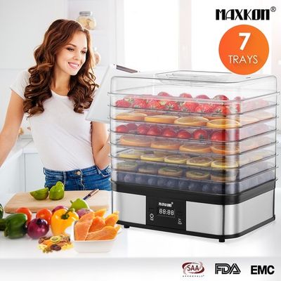 5/8 Trays Food Dehydrator Machine Meat Beef Jerky Maker Fruit