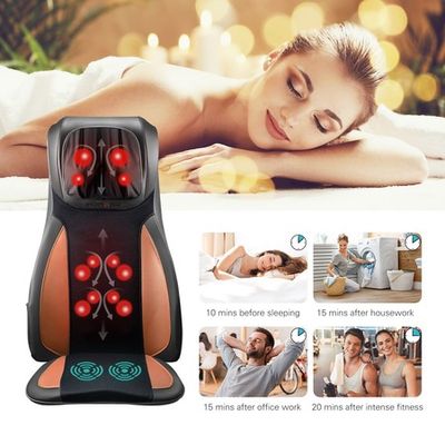 Portable Massage Chair Kneading Back Neck Massager Home Office Seat Shiatsu  Massage Cushion with Heat - China Massage Cushion, Shiatsu Massage Cushion