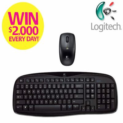 Logitech MK250 Wireless Keyboard & Mouse Set crazysales.com.au