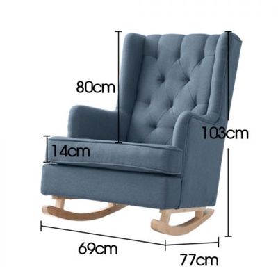 Levede discount rocking chair