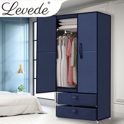 Levede discount portable wardrobe