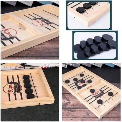  Fast Sling Puck Game,Sling Puck Game, Slingshot Games Toy,Paced  Winner Board Games Toys for Kids & Adults : Sports & Outdoors