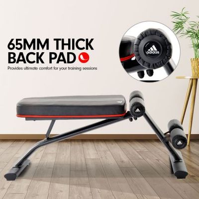 Adidas adjustable ab bench hot sale