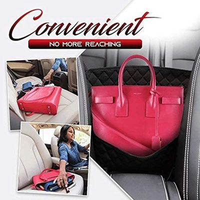Car Seat Storage and Handbag Holding Net Car Net Pocket Handbag