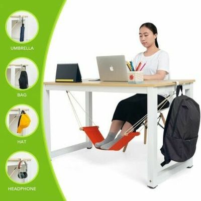 Desk Hammock with Headphone Holder, Auoinge Updated Foot Hammock