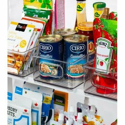 Plastic Refrigerator Organizer Bins