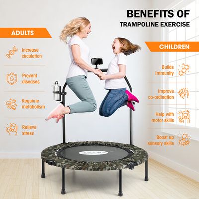 Kids trampoline online workout