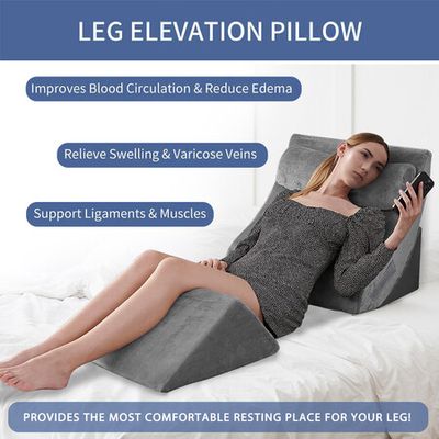 Leg Elevation Pillow for Swelling after Surgery 8 Leg Pillows for Sleeping  Memo