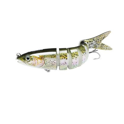 Fishing Lures for Bass Trout Multi Jointed Swimbaits Slow Sinking Bionic  Swimming Lures Bass Freshwater Saltwater