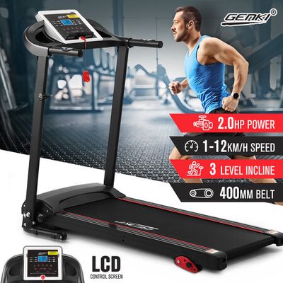 Genki foldable 2025 electric treadmill