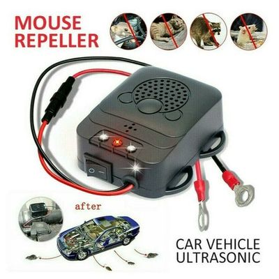 12V car ultrasonic rat repeller electronic mouse repeller