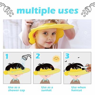 Hair washing store cap for toddlers