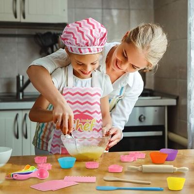 Child's real cooking clearance set