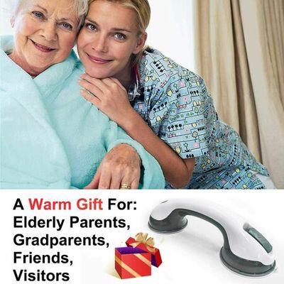 2Pcs Bathroom Suction Cup Handle Grab Bar Anti Slip For Elderly