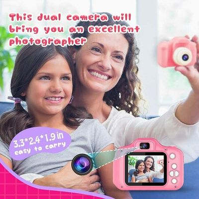 Kids Selfie Camera, Christmas Birthday Gifts for Girls Age 3-8, HD Digital  Video Cameras for Toddler, Portable Toy(Pink) - Crazy Sales