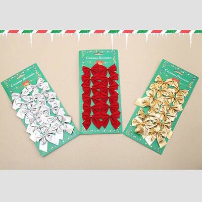 JOYIN 36pcs Christmas Gift Wrap Ribbon Pull Bows