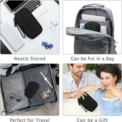 Small Electronics Carrying Case Bag, Travel Gadgets Organizer