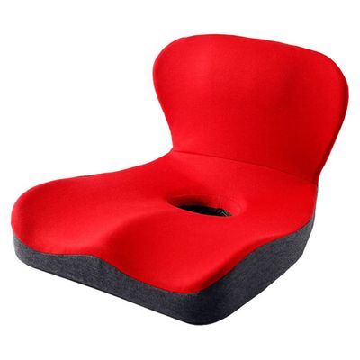 PurenLatex L Shape Memory Foam Seat Back Cushion Orthopedic Coccyx