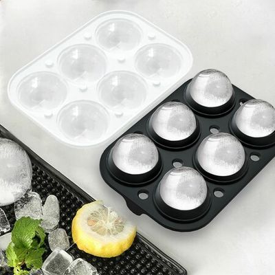 Large Ice Cube Trays Ice Ball Maker with Lids Combo(Set of 2), Silicone  Sphere & Square Flexible Ice Cube Molds for Cocktails, Whiskey, Juice and  Any