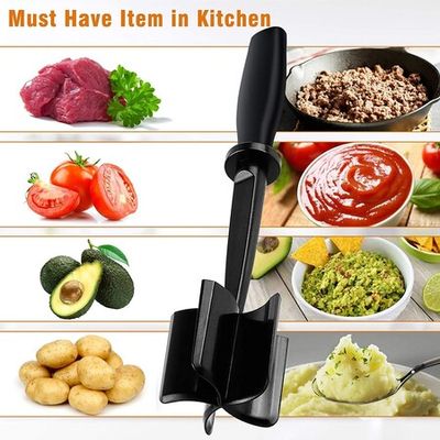 Meat Chopper Heat Resistant Meat Masher with Non-slip Handle Nylon