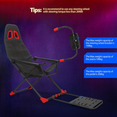 Playseats Challenge-game Chair for PS 2, PS 3, Xbox, Xbox 360, Wii
