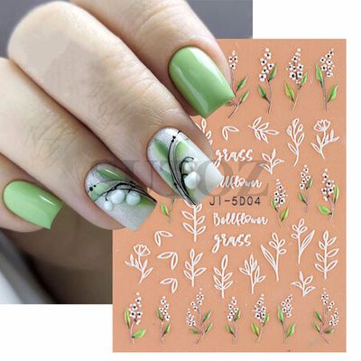 Easy Flower Nail Art for Spring — 25 Sweetpeas