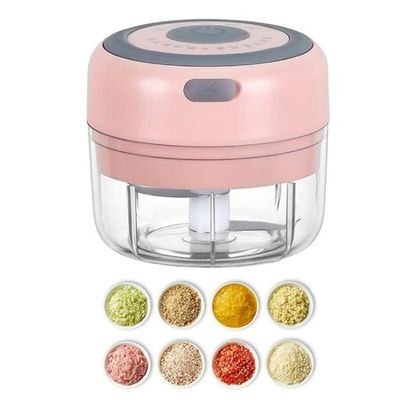 Mini Portable Electric Garlic Chopper Powerful Garlic Mincer Garlic Grinder  USB Charging Small Food Processor For Garlic Chili Onion