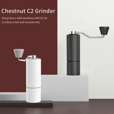  TIMEMORE Chestnut Nano Manual Coffee Grinder Capacity 25g with  CNC Stainless Steel Conical Burr, Internal Adjustable Setting, Double  Bearing Positioning, French Press Coffee for Hand Grinder Gift : Home &  Kitchen