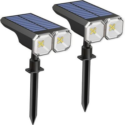 2 Pack Solar Solar Powered Greenhouse Lights With 4 Brightness Modes For  Outdoor Garden Security And Floodlighting From Tabletpc2015, $4.89