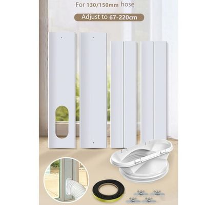 adjustable window slide for portable air conditioner