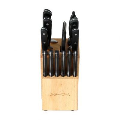 Emeril 19 Pc. Knife Block Set With Hollow Handles