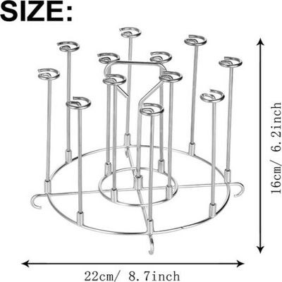 Air Fryer Rack Skewer Stand Compatible with Ninja Foodi Pressure