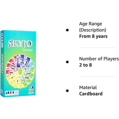 Card Game SKYJO, The entertaining card game for kids and adults