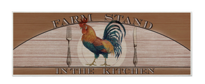 Rooster Kitchen Rugs Farmhouse Style Kitchen Mats for Floor Anti