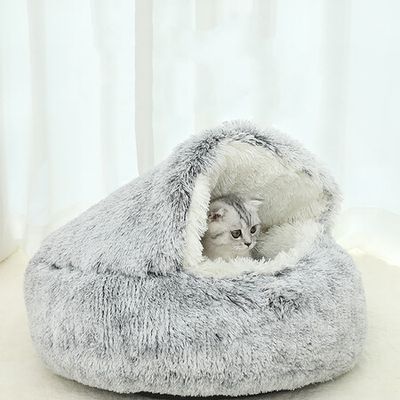 Hooded pet outlet beds for dogs