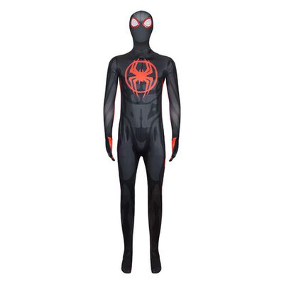 Across The Spider-Verse Miles Morales Cosplay Costume Spandex