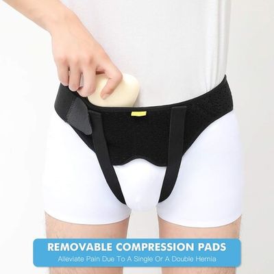 Beneficial To Pain Hernia Belt With 1 Compression Pad Inguinal