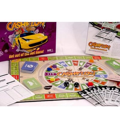Cashflow Board Game, Rich Dad Investment Game