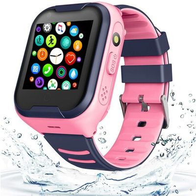 PTHTECHUS Smartwatch for Kids with GPS 4G HD Touchscreen Watch with Phone  GPS Tracker Real-Time Location SOS Video Call Voice Chat Camera for Boys