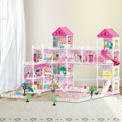 Doll Barbie Dream House Playhouse Furniture Princess Castle Toys