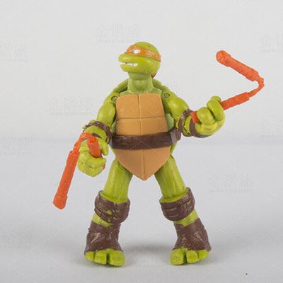 Teenage Mutant Ninja Turtles: Mutant Mayhem Basic Figure Turtle 4-Pack  Bundle by Playmates Toys