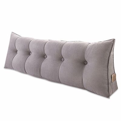Triangle Cushion Backrest Waist Bed Bag Lumbar Pillow Pad Long