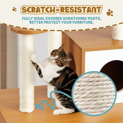 Kitty Cat Play Scratching Post