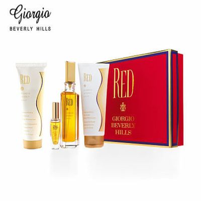 Giorgio red gift discount set