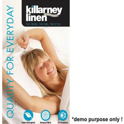 Killarney linen 2025 memory foam pillow