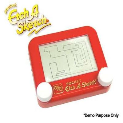  Etch A Sketch Pocket, Drawing Toy with Magic Screen