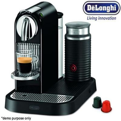 DeLonghi Citiz and Milk Nespresso Coffee Machine with Integrated