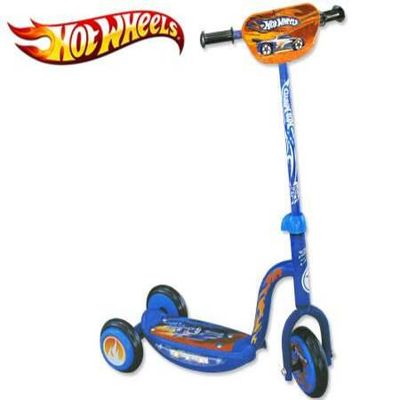 Hot wheels cheap scooter 3 wheel