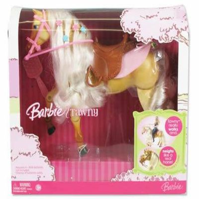 Barbie Tawny Walking Horse with Sound