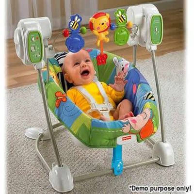 Space saver best sale swing and seat